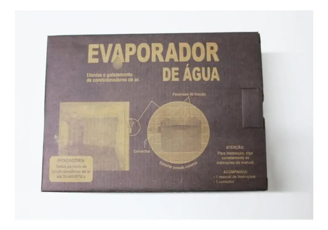 Evaporador De Agua Para Arcondicionado Split 110/220v Cinza