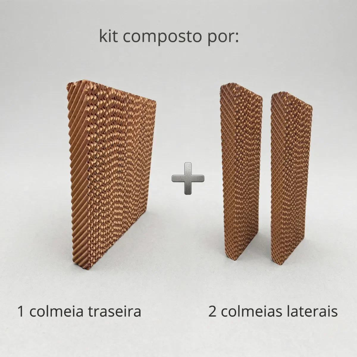 Filtro Climatizador 3 Placa Colmeia 45 70 100 Litros Cli Pro