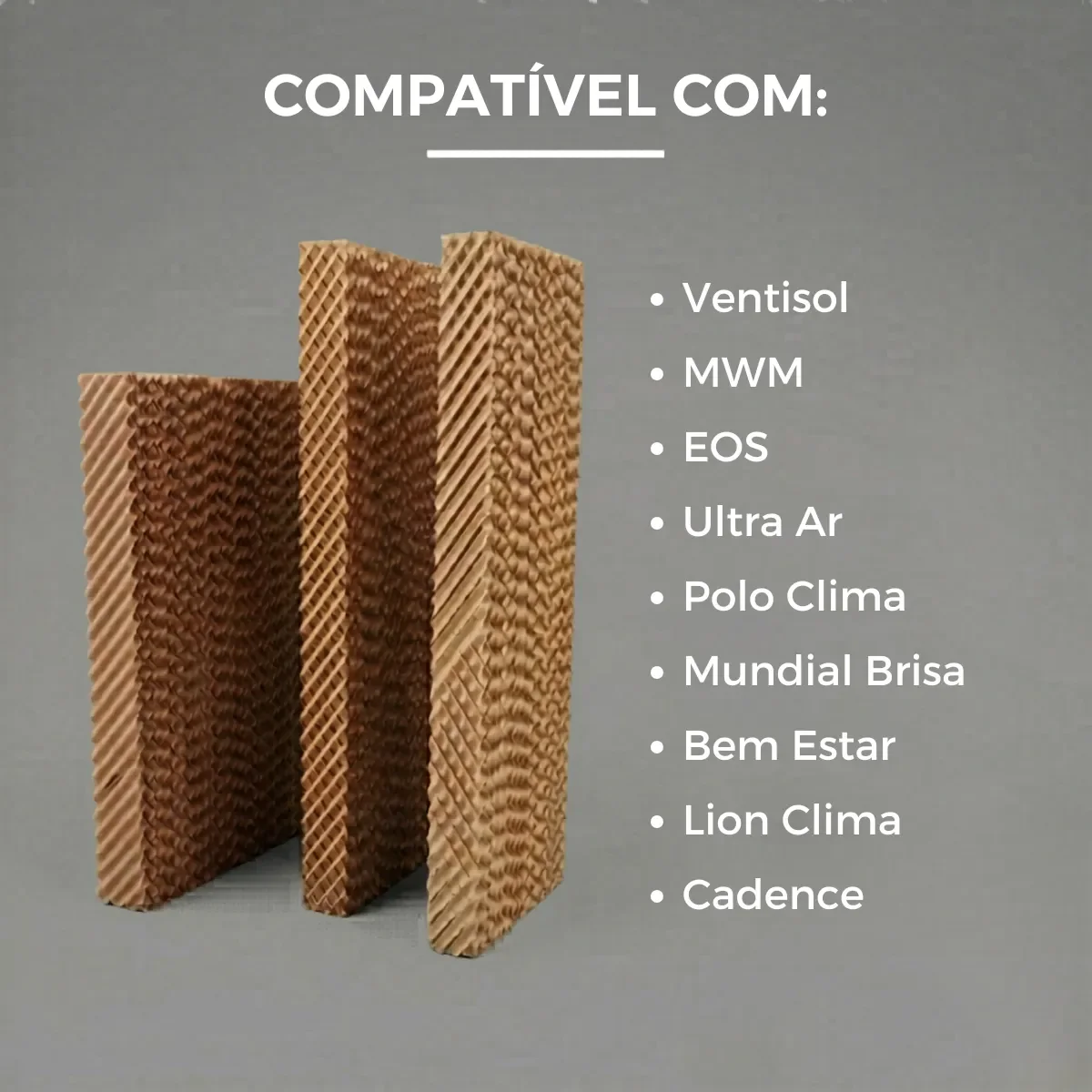 Filtro Climatizador 3 Placa Colmeia 45 70 100 Litros Cli Pro