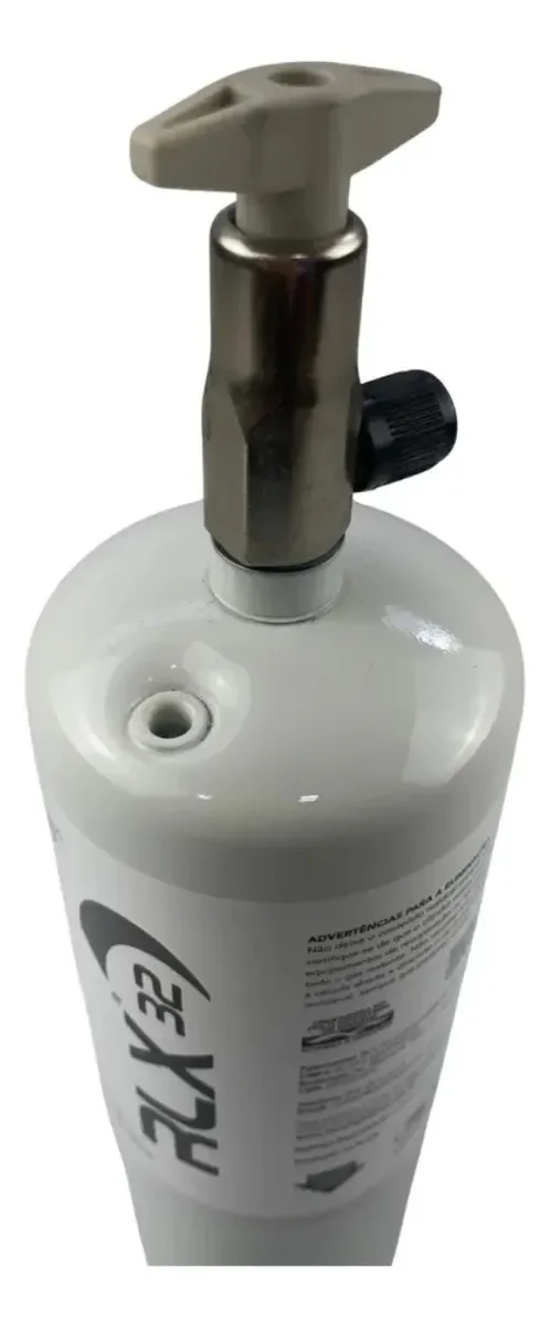 Fluido Gás Refrigerante R32 650g + Válvula Dosadora Ar Cond