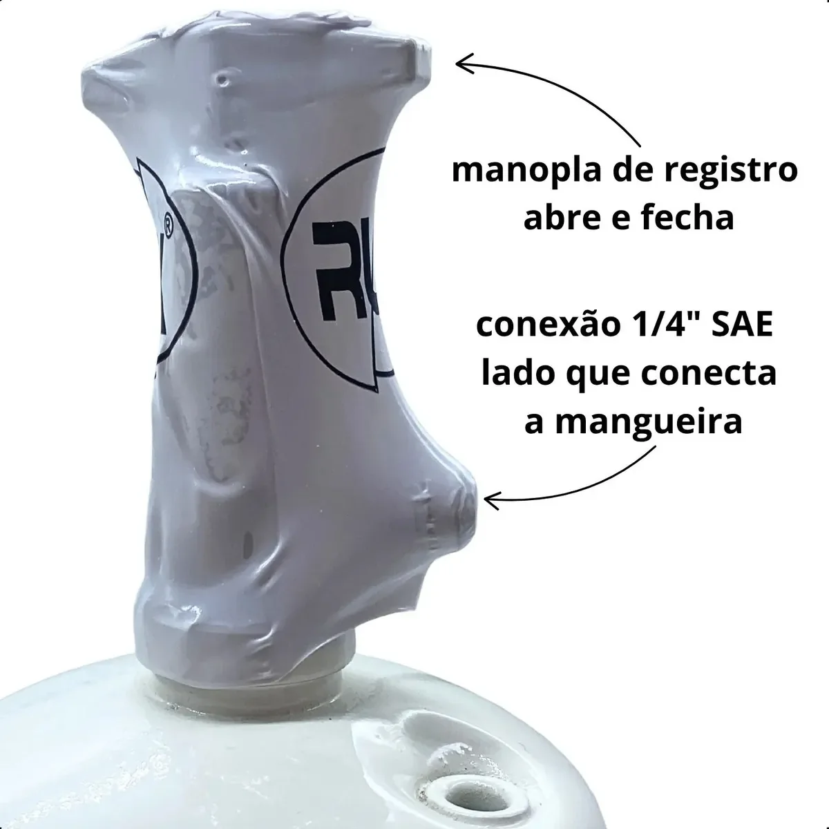 Fluido Gás Refrigerante R32 650g + Válvula Dosadora Ar Cond