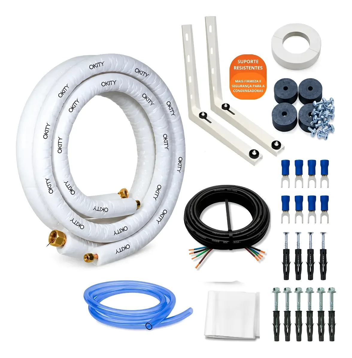 Kit Instalação Ar Split Voice Dual Inverter 12.000 - 3mts
