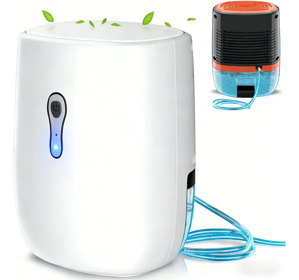 Mini Desumidificador De Ar Antimofo 800ml Desumidificadores Ambiente Eletrico Bivolt 110/220v Air Desumidificador