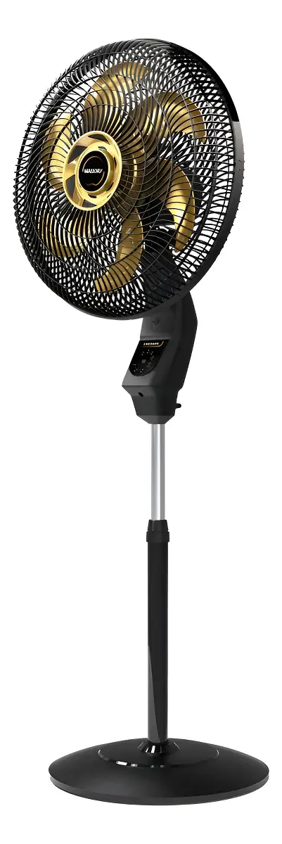 Ventilador Coluna Dourado